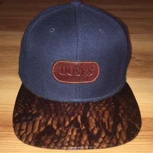 Daily Doses Honeycomb Snakeskin Strapback